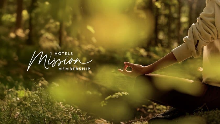 従来型の枠を超えて新しい価値をもたらすロイヤルティ・プログラム
「1 Hotels Mission Membership(TM)」を発表