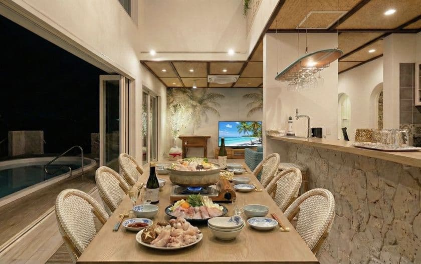 30%OFF!サウナ・カラオケ付き貸切別荘
忘年会&新年会 キャンペーン 12/17~1/31実施!
~湘南『Hale Kotsubo』で叶える気軽なショートトリップ~