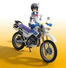 S.H.Figuarts 天野恩紗(制服)＆SEROW225W(6) ※画像はイメージです。　(C)おりもとみまな(ヤングチャンピオン烈)／ばくおん!!製作委員会