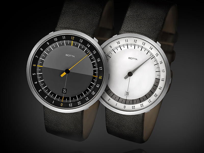 一針のみで時間を表示する腕時計、ボッタ・デザイン「UNO 24」新発売 ...