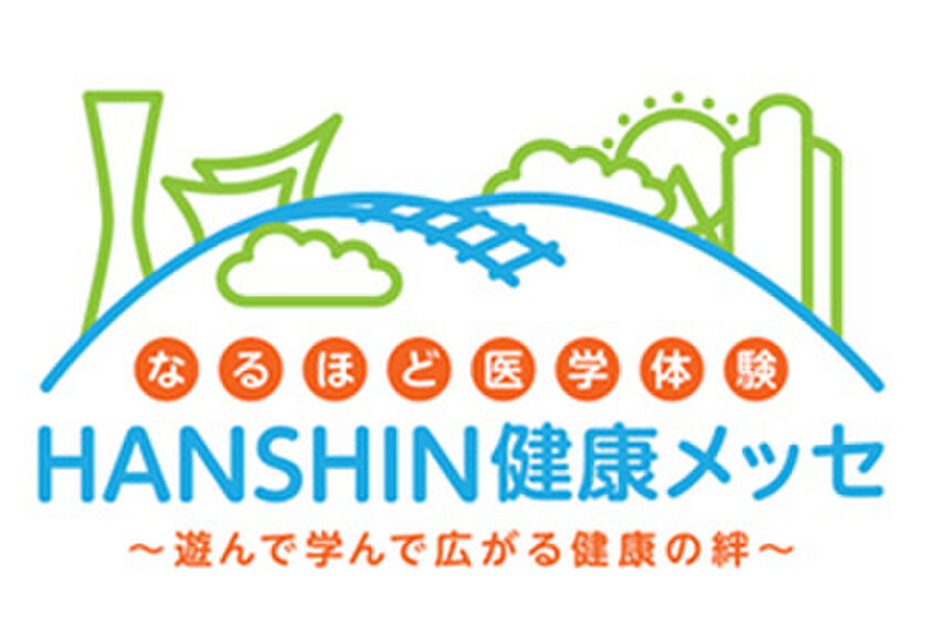 「なるほど医学体験！HANSHIN健康メッセ」 ロゴマーク