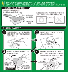 フィルムの貼り方