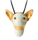Masked chihuahua pendant