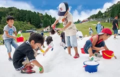 「真夏の雪まつり」開催時の様子