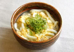 『生白だし』を使ったかきたまうどん