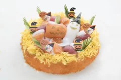 ＜ハロウィンすしケーキ＞