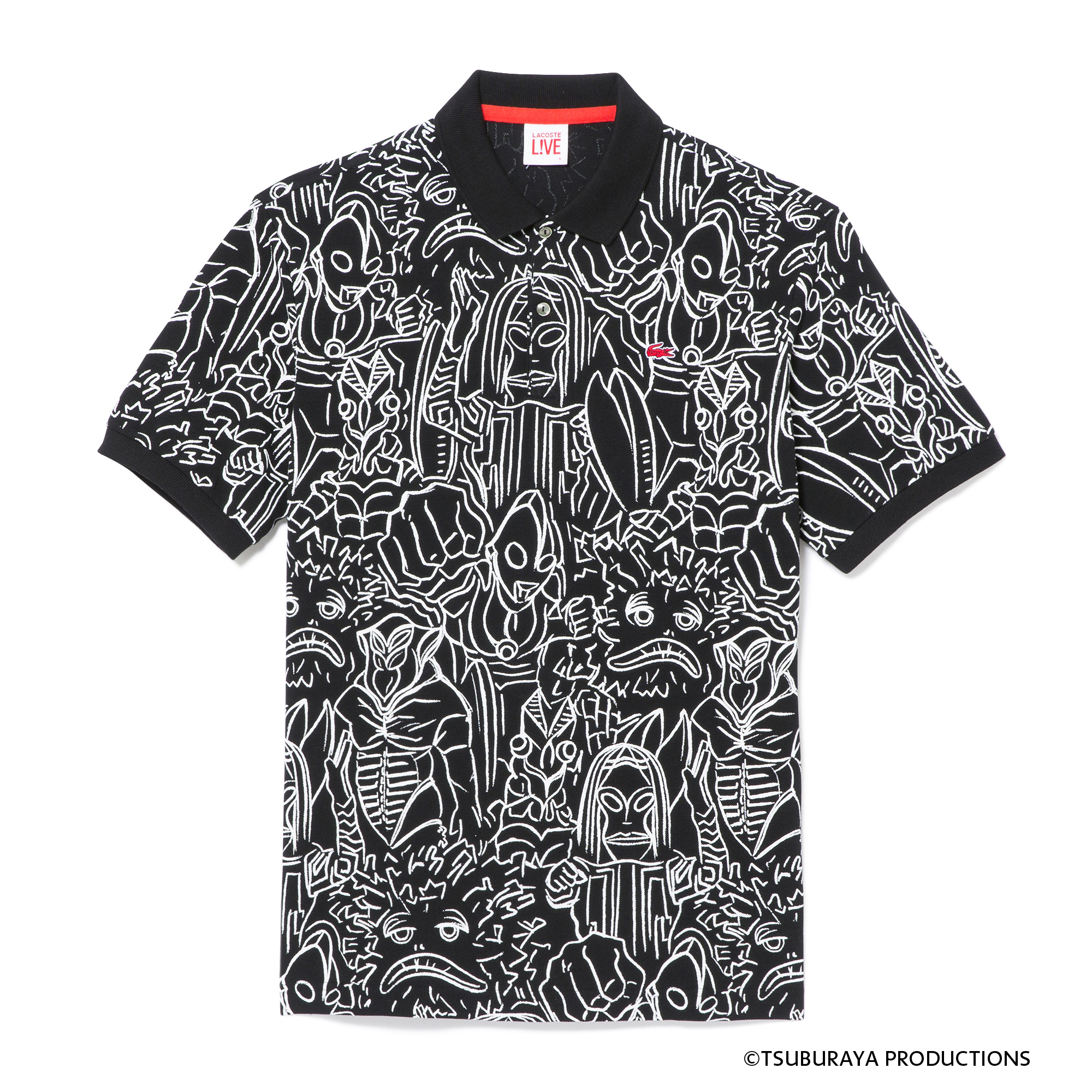 ウルトラマン x LACOSTE L!VE』コラボレーションアイテムが期間限定で