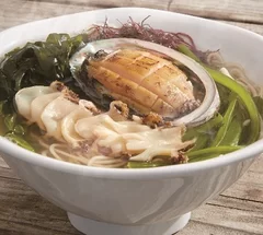 「吉浜ラーメン」漁師の心意気！スペシャルあわびラーメン