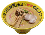 柏レイソル×珍來 コラボ企画第6弾　「カレー豆乳眈眈麺(ごはん入り)」を3月1日から期間限定販売