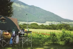 休暇村蒜山高原　キャンプ場　大山隠岐国立公園