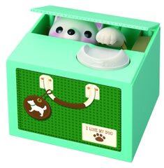 コインを置いて声を掛けると犬が出てくる貯金箱！？　『おへんじBANK こいぬ』全4種　5月下旬発売