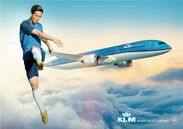 KLMオランダ航空、サッカーオランダ1部リーグ所属 小林祐希選手とパートナー契約を締結
