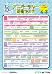 8THアニバーサリー 特典フェア