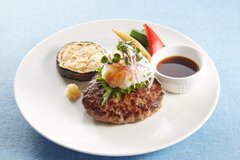 国産牛と鹿児島産黒豚の薬味たっぷりおろしハンバーグ ぽん酢or香味胡麻だれ