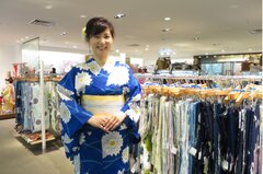 小田急 百貨店 浴衣 コレクション 着付け