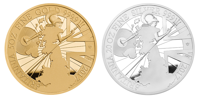 1987〜2012ブリタニア銀貨（全9種）発行25周年記念コレクション 2012年