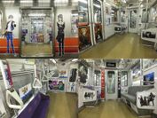 『京都国際マンガ・アニメフェア2017』　8月7日(月)から京都市営地下鉄(東西線)でのアニメ列車「京まふ号」運行開始！