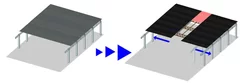 図- 4　ワイドスパン改造工法