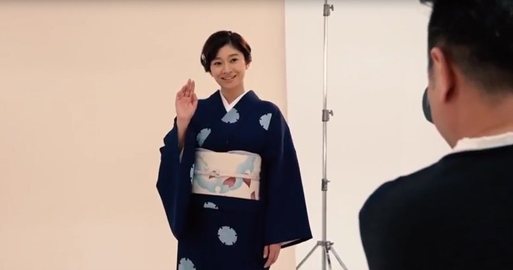 篠原涼子がチャーミング として話題の日本和装cm 舞台裏のメイキング映像を公開 日本和装ホールディングス株式会社のプレスリリース