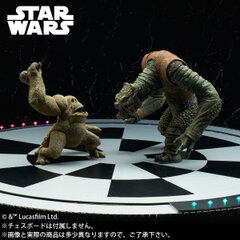 スター・ウォーズに登場する銀河系ホロチェスゲーム“デジャリック”モンスターがリアルなソフビで立体化！