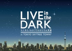 「LIVE in theDARK」メインビジュアル