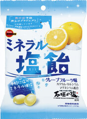 ブルボン、「ミネラル塩飴」を3月27日(火)に販売開始！　環境省参画「熱中症予防声かけプロジェクト」に継続参加