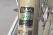 BAAマーク付き自転車