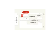 JR武蔵境駅案内図