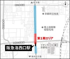 開発エリアの位置図