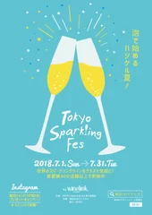 Tokyo Sparkling Fes 2018 ポスター