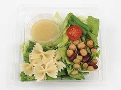 レモンマスタードドレの野菜サラダ