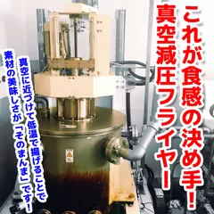 特殊製法 真空減圧フライヤー