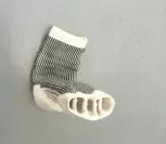 オープンセパレート技術を採用した靴下の構造
