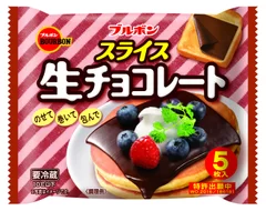 スライス生チョコレート