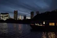 【星のや東京】東京・冬夜の舟あそび_夜景1