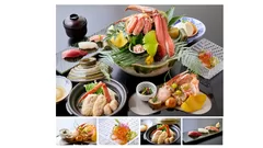 寿司と蟹つくし会席【コース全料理】※ イメージ