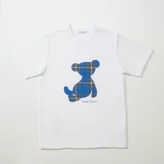 神戸タータン 超消臭Tシャツ　くまさんプリント