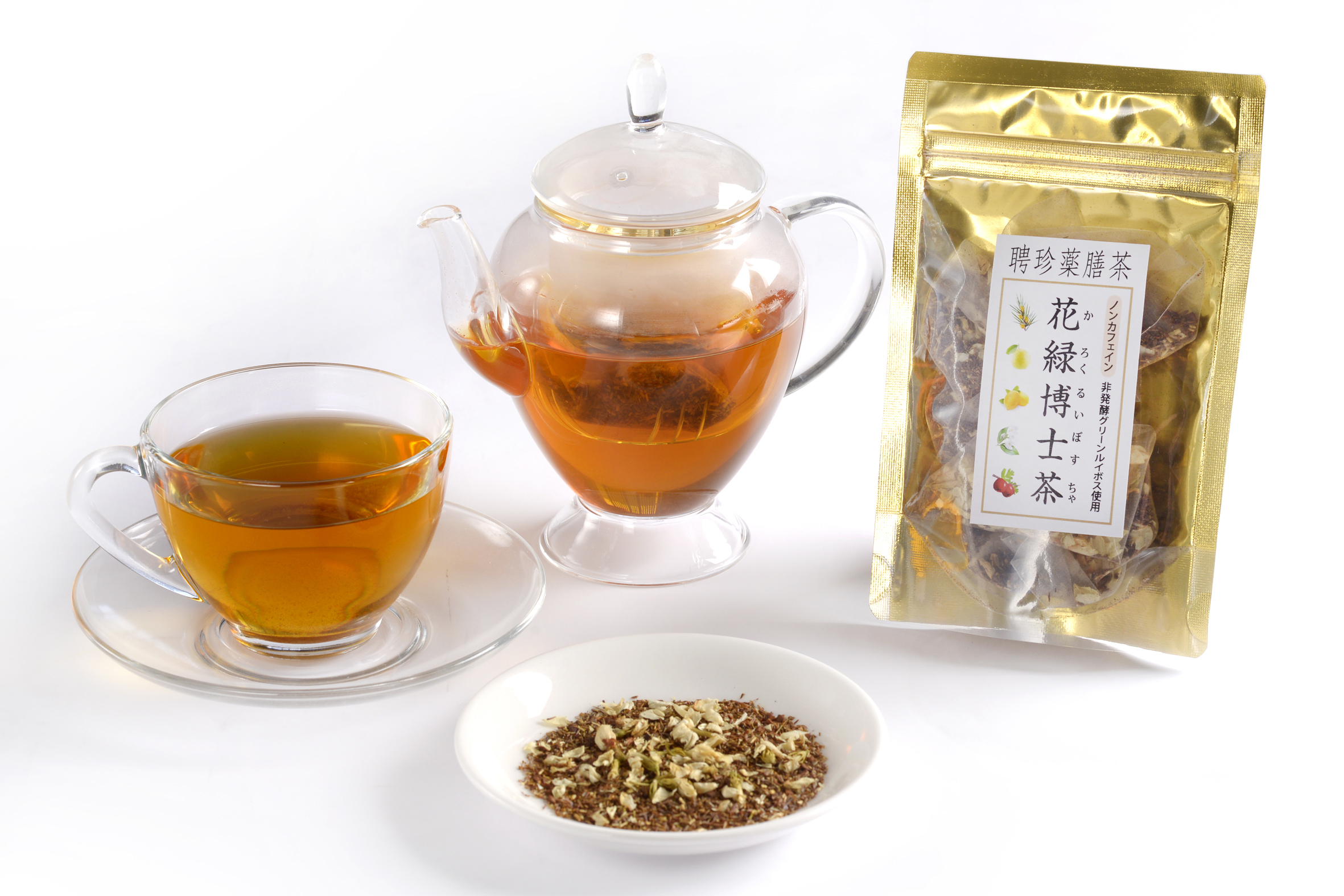 薬膳茶 花緑博士茶 カロクルイボスチャ を4月6日新発売 株式会社聘珍樓のプレスリリース