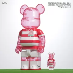 ラグビー日本代表2019 BE@RBRICK 100% & 400% SET(1)　※画像はイメージです。実際の商品と一部異なる場合がございます。