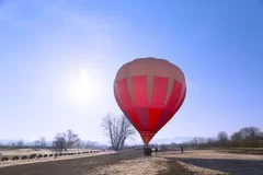 【星のや軽井沢】熱気球・朝日