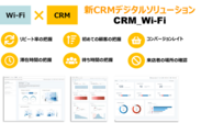 スマートウィルが、リアル店舗(実店舗)における顧客情報取得などの課題を支援する新サービス「CRM_Wi-Fi」をリリース