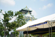 大阪城公園本丸広場に「大型屋外冷房システム」が2019年8月31日(土)までの期間限定で登場！炎暑から観光客を守る屋外冷却の実証実験スタート
