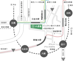 会場地図(近隣エリア)