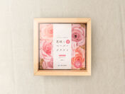 紙の質感が美しい！ナチュラルかわいいフラワーボックスを作るキット「花咲くペーパークラフト」が12月3日に新発売