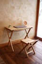 独自の木工技術で「折りたたみ式の木組み家具」を開発　目的に合わせて設計可能な住空間の提案