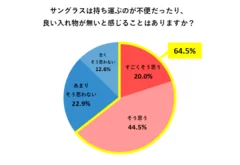 サングラスは持ち運ぶのが不便だったり、良い入れ物が無いと感じることはありますか？