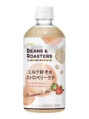 UCC BEANS & ROASTERS　ミルク好きのストロベリーラテ PET450ml