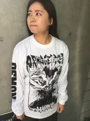 デビルマン ブラッド・エンド長袖Tシャツ(阿修羅地獄ホワイト)3