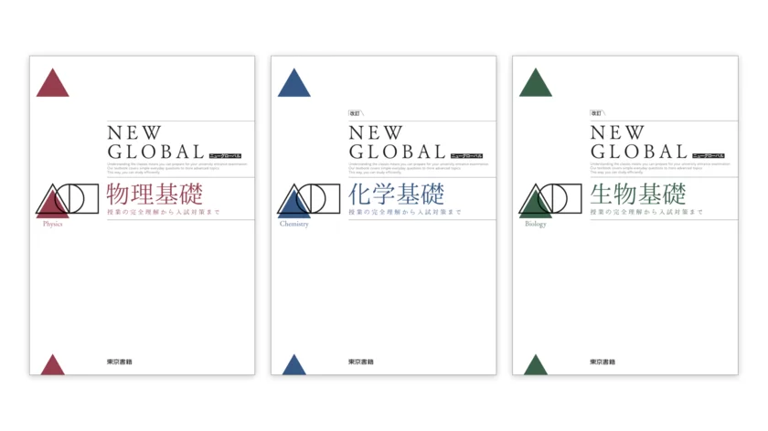 東京書籍の高校理科教材『ニューグローバル』基礎シリーズ リブリー版