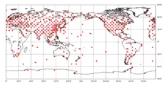 世界におけるラジオゾンデ観測地点